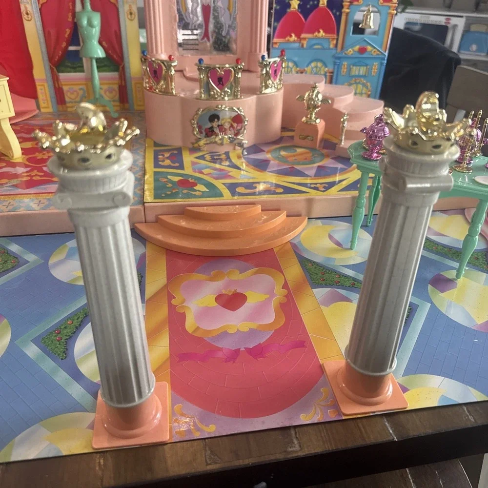 Sailor moon Sailor Team‎ Sparkling Castle doll house with box